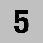 MB Locker Numbers 1 - 24 50mm x 50mm - New Signs