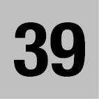 MB Locker Numbers 1 - 54 50mm x 50mm - New Signs