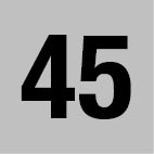MB Locker Numbers 1 - 54 50mm x 50mm - New Signs