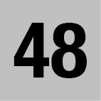 MB Locker Numbers 1 - 54 50mm x 50mm - New Signs