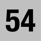 MB Locker Numbers 1 - 54 50mm x 50mm - New Signs