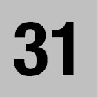 MB Locker Numbers 1 - 54 50mm x 50mm - New Signs