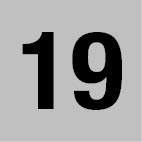 MB Locker Numbers 1 - 54 50mm x 50mm - New Signs
