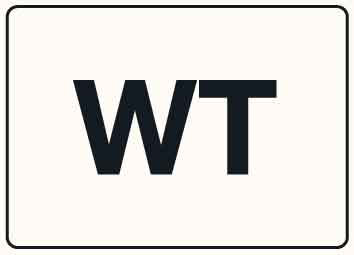 MB WT Sign 125mm x 90mm - New Signs