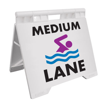 Medium Lane - Evarite A - Frame Sign - New Signs