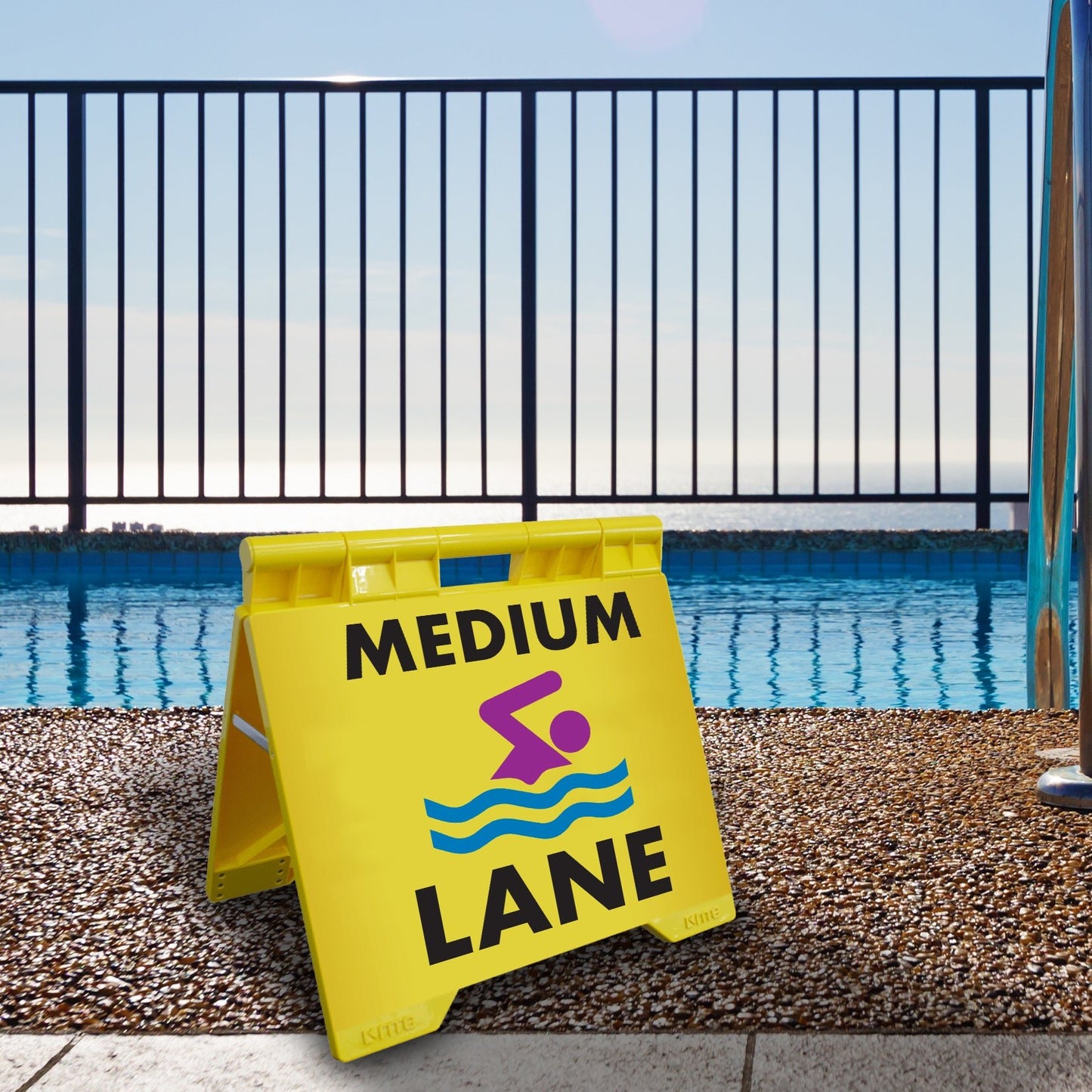 Medium Lane - Evarite A - Frame Sign - New Signs