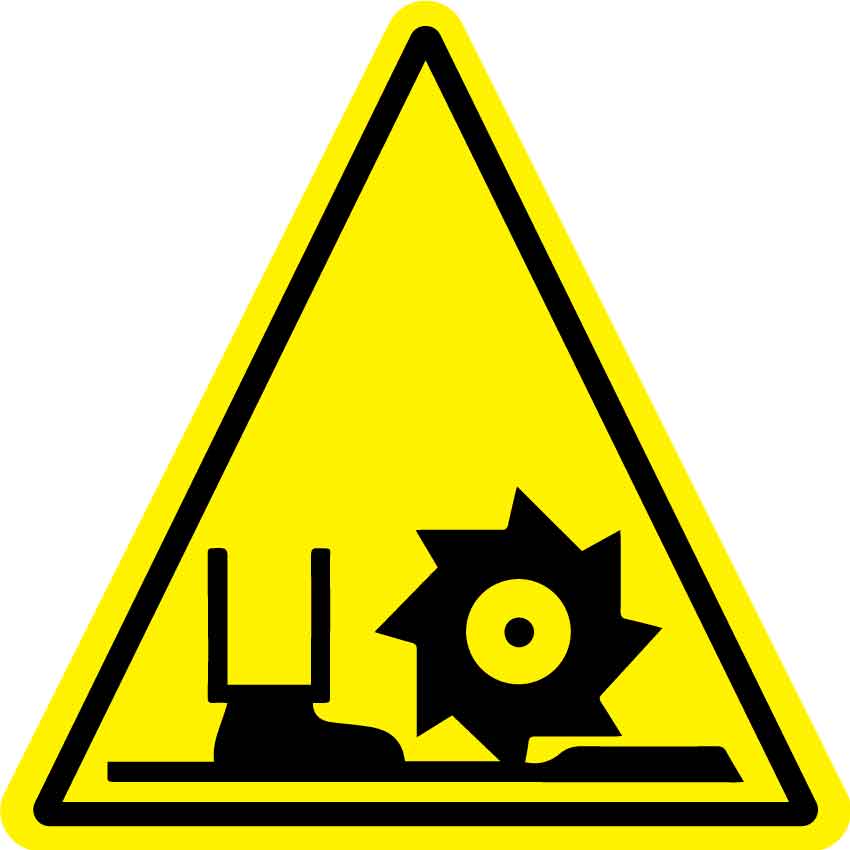 Milling (Triangle) Decal – New Signs