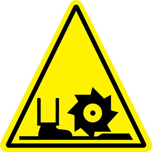 Milling (Triangle) Decal - New Signs