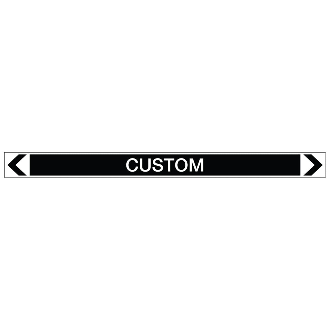 Miscellaneous - Custom - Pipe Marker Sticker - New Signs