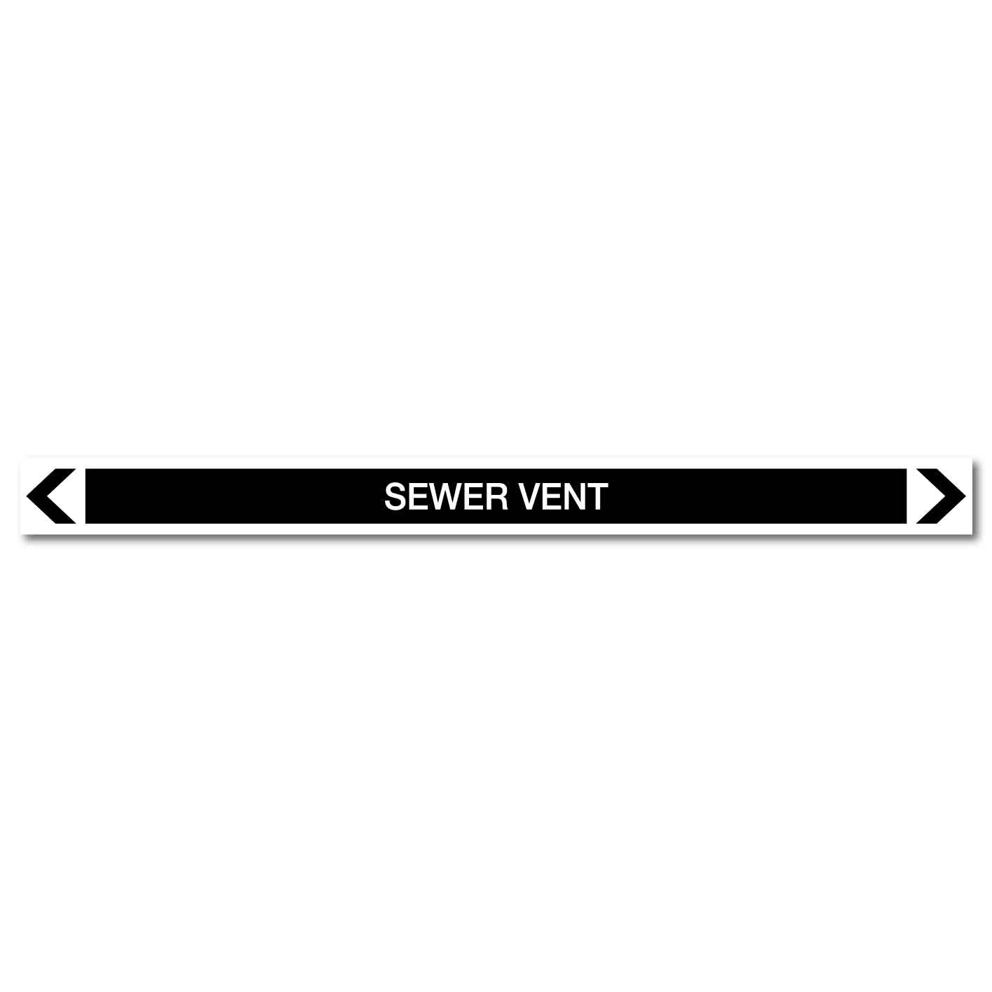 Miscellaneous - Sewer Vent - Pipe Marker Sticker - New Signs