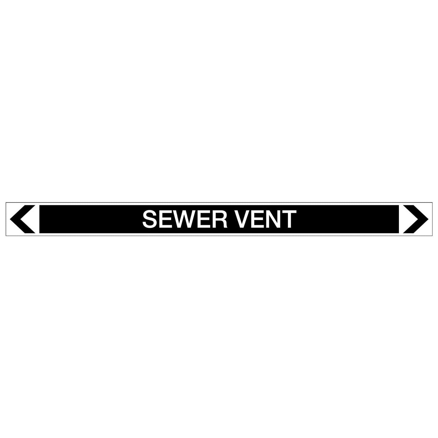 Miscellaneous - Sewer Vent - Pipe Marker Sticker - New Signs