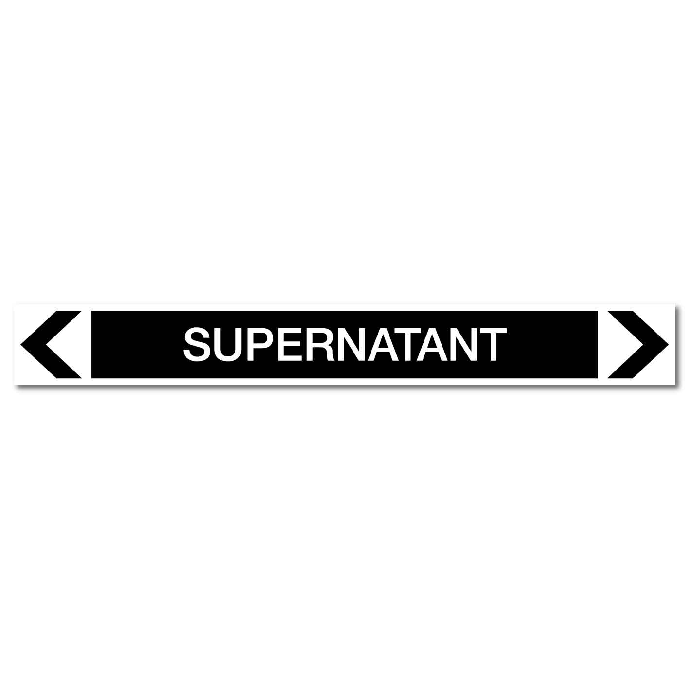 Miscellaneous - Supernatant - Pipe Marker Sticker - New Signs