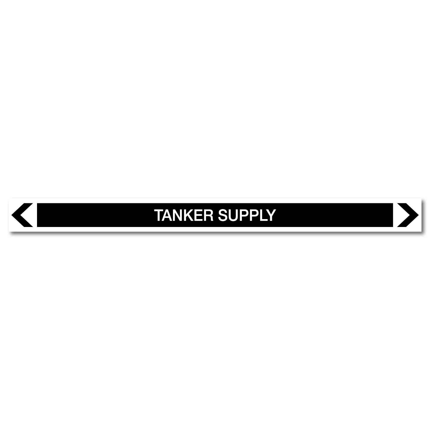 Miscellaneous - Tanker Supply - Pipe Marker Sticker - New Signs