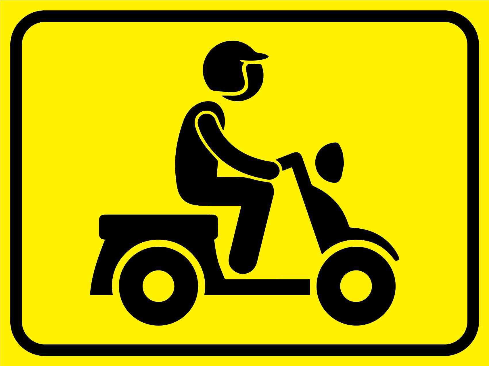 Motorcycle Sign - New Signs