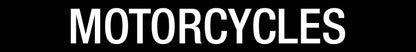 Motorcycles - Statutory Sign - New Signs