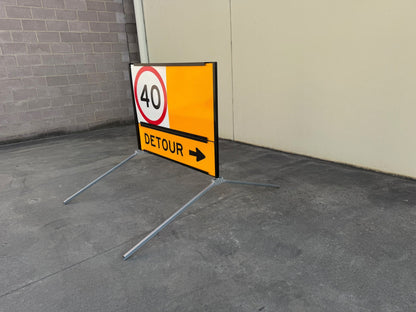 Multi Message Frame Bi Pod Legs - 1 Pair - New Signs