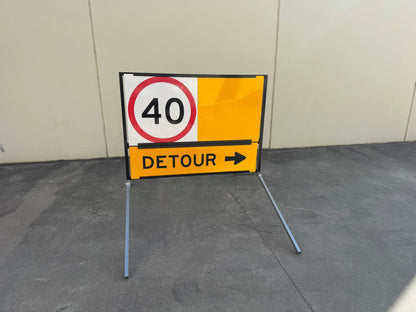 Multi Message Frame Bi Pod Legs - 1 Pair - New Signs