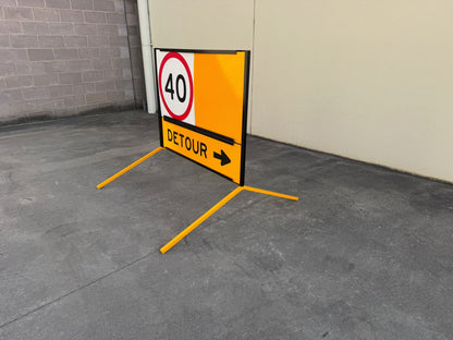 Multi Message Frame Bi Pod Legs - Non Folding - 1 Pair - New Signs