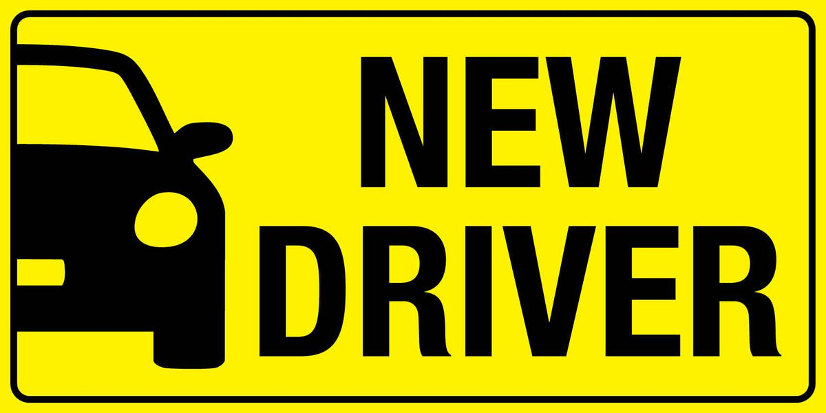 Am Using Driver Sign New Driver Magnetic Vehicle Sign – New Signs