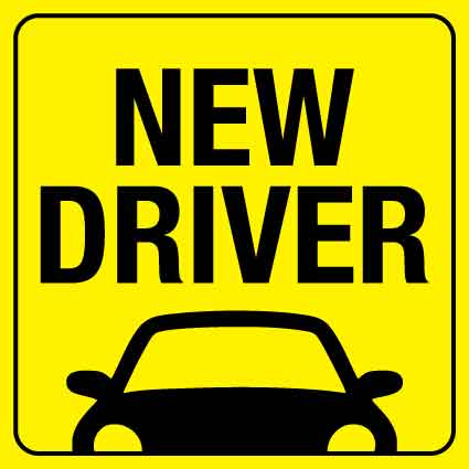 New Driver Magnetic Vehicle Sign - New Signs