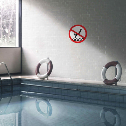 No Diving Decal - New Signs