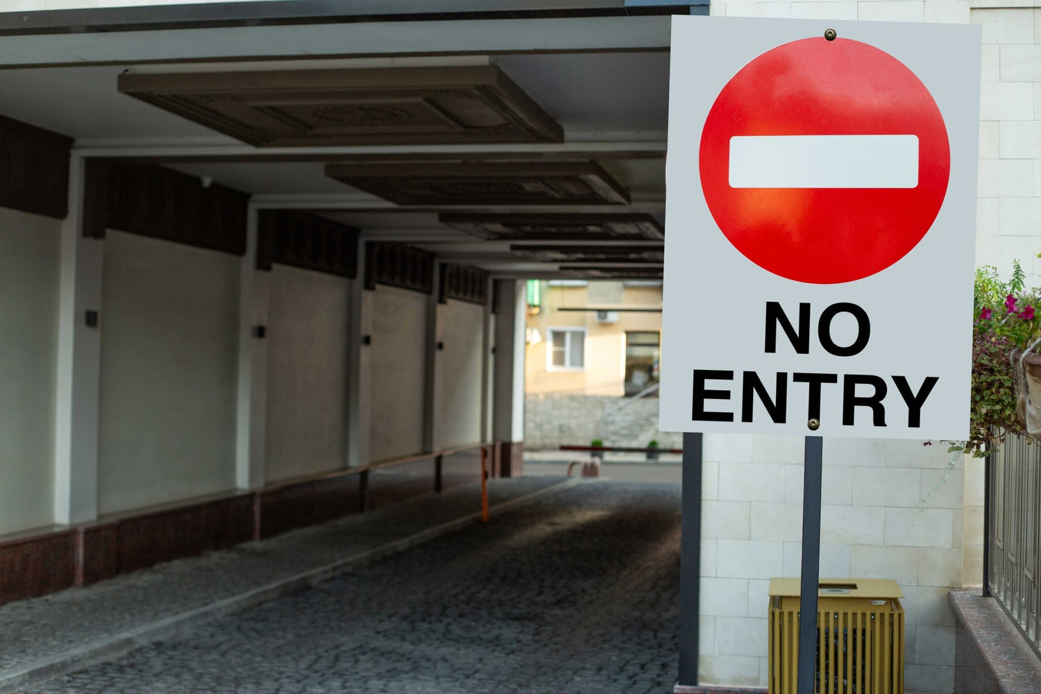 No Entry - Traffic Sign - New Signs