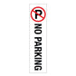 No Parking - Corflute Bollard Cover - New Signs