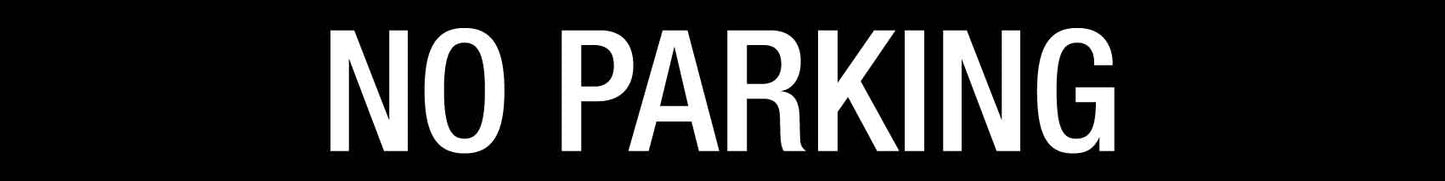 No Parking - Statutory Sign - New Signs