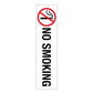 No Smoking - Corflute Bollard Cover - New Signs