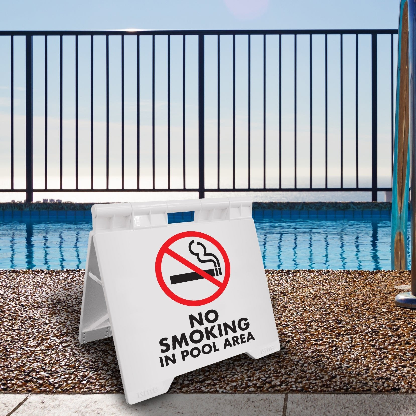 No Smoking - Evarite A - Frame Sign - New Signs
