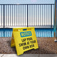 Notice Lap Pool - Evarite A - Frame Sign - New Signs