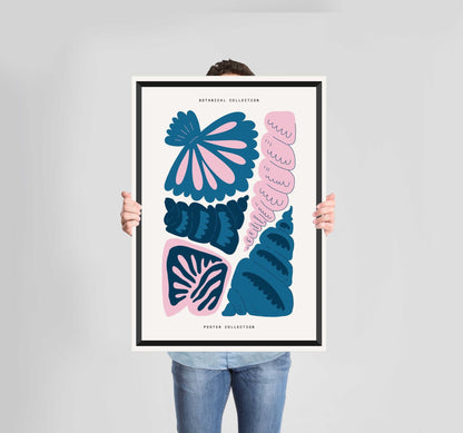 Ocean Creatures Poster Wall Art Prints (Set of 4) - New Signs