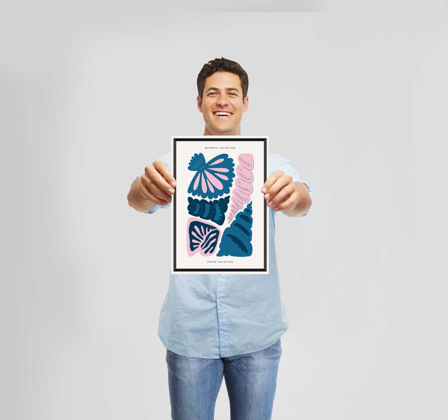 Ocean Creatures Shell Poster Wall Art Prints - New Signs