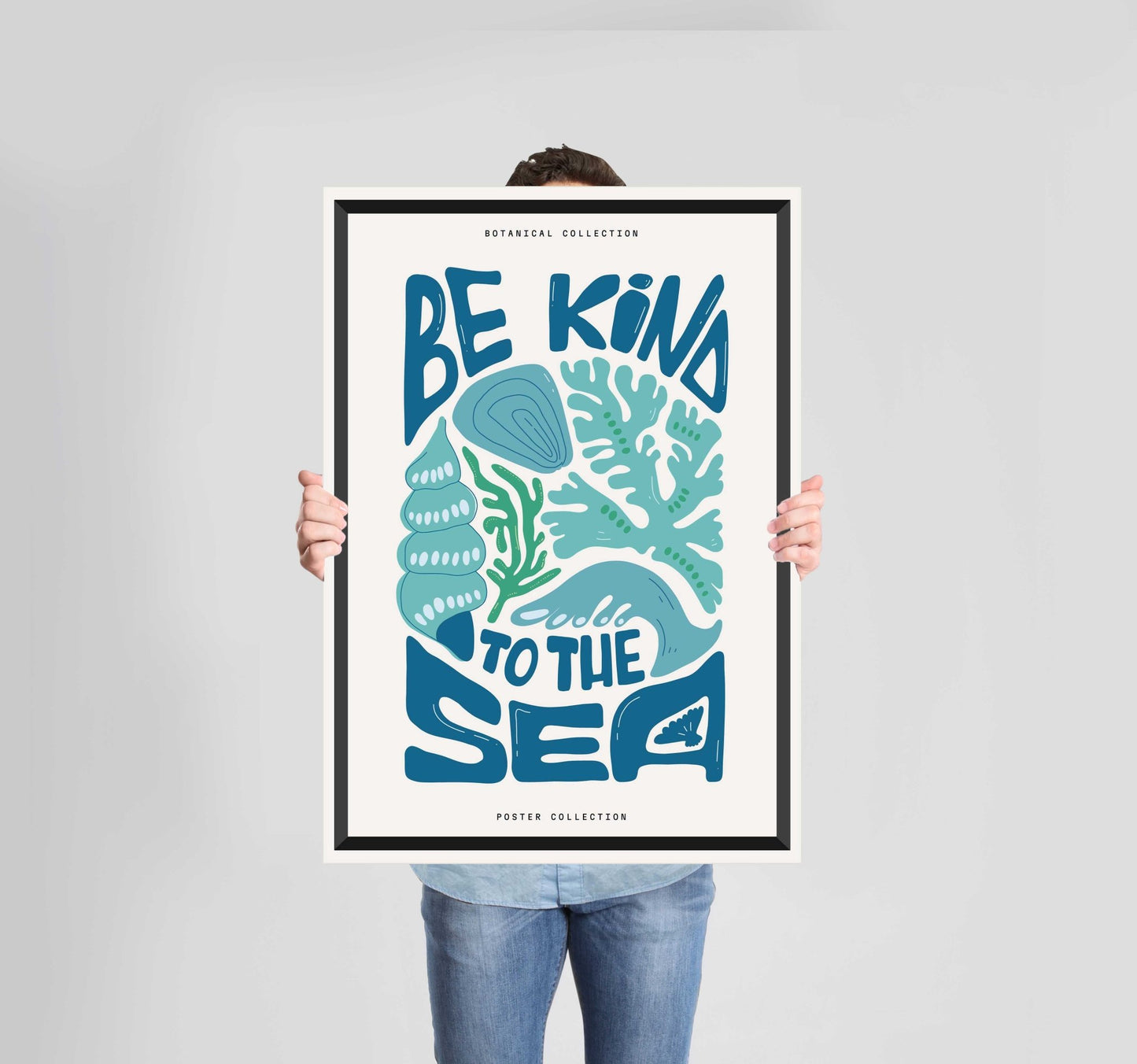 Ocean Mood Poster Wall Art Prints (Set of 4) - New Signs
