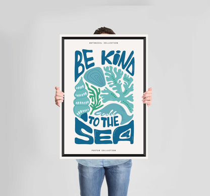 Ocean Mood Poster Wall Art Prints (Set of 4) - New Signs