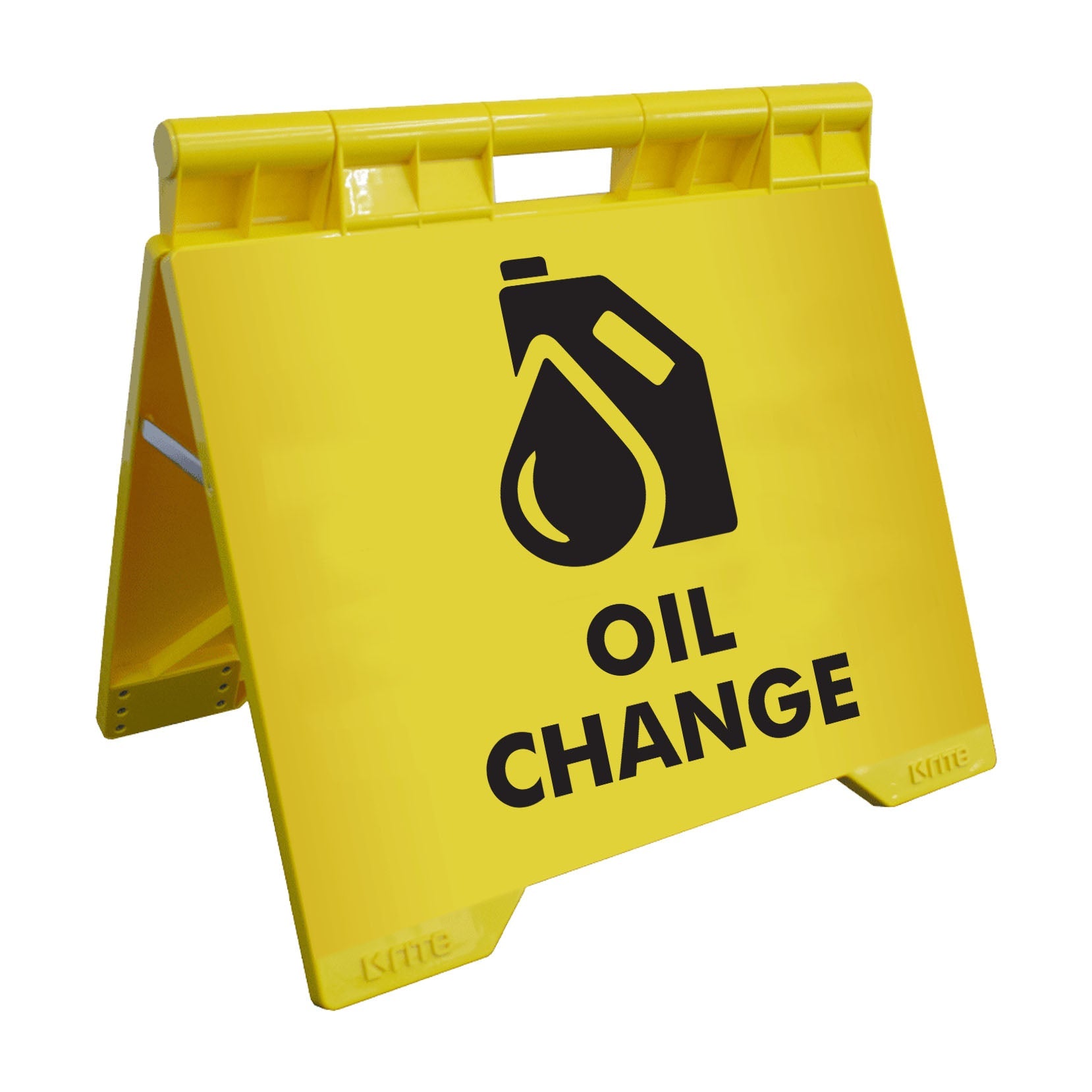 Oil Change - Evarite A - Frame Sign - New Signs