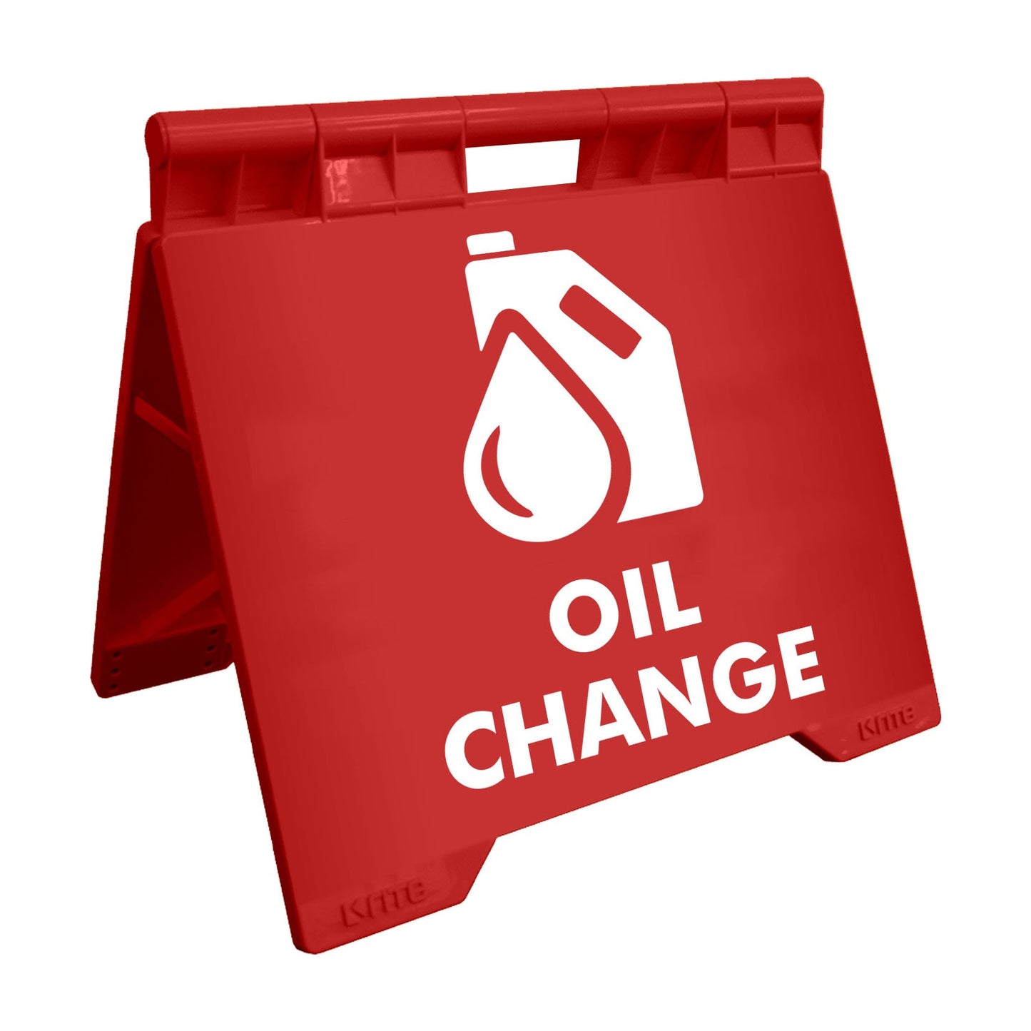 Oil Change - Evarite A - Frame Sign - New Signs