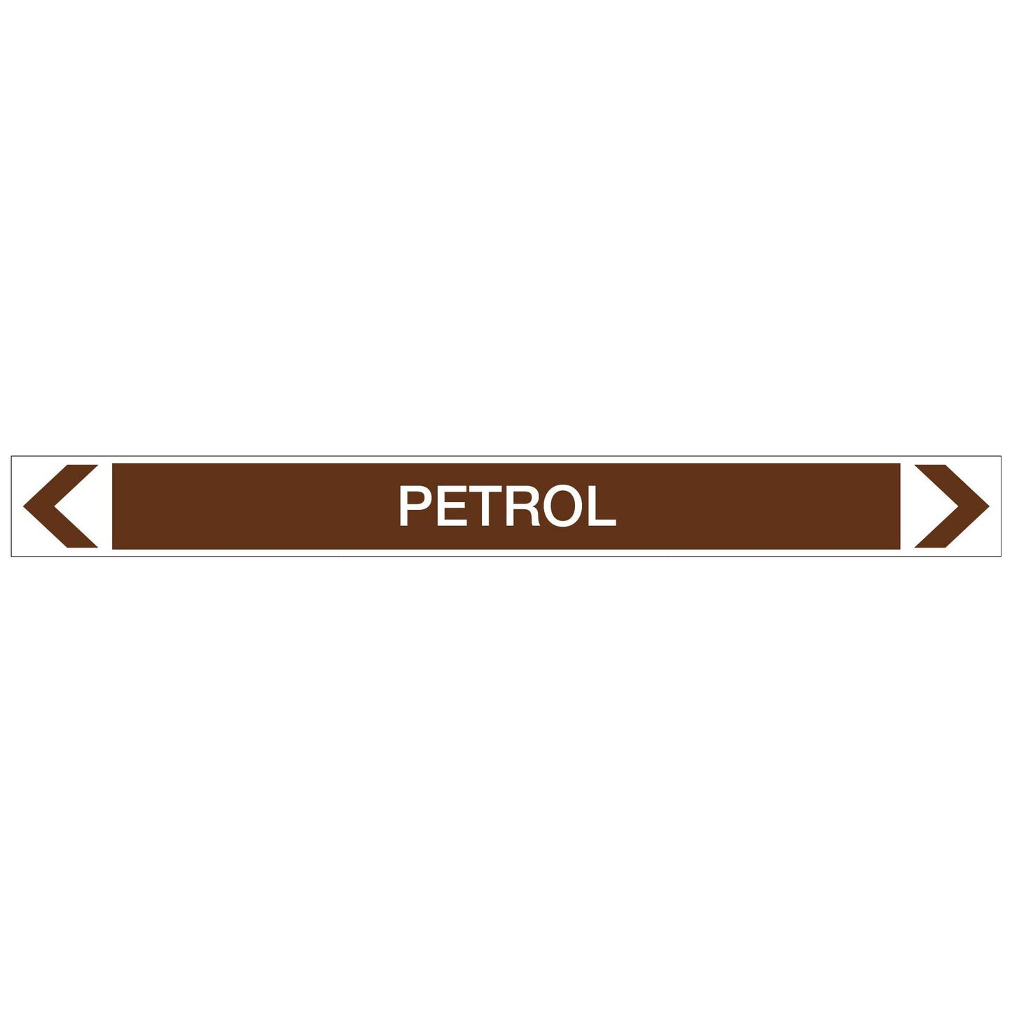 Oils - Petrol - Pipe Marker Sticker - New Signs