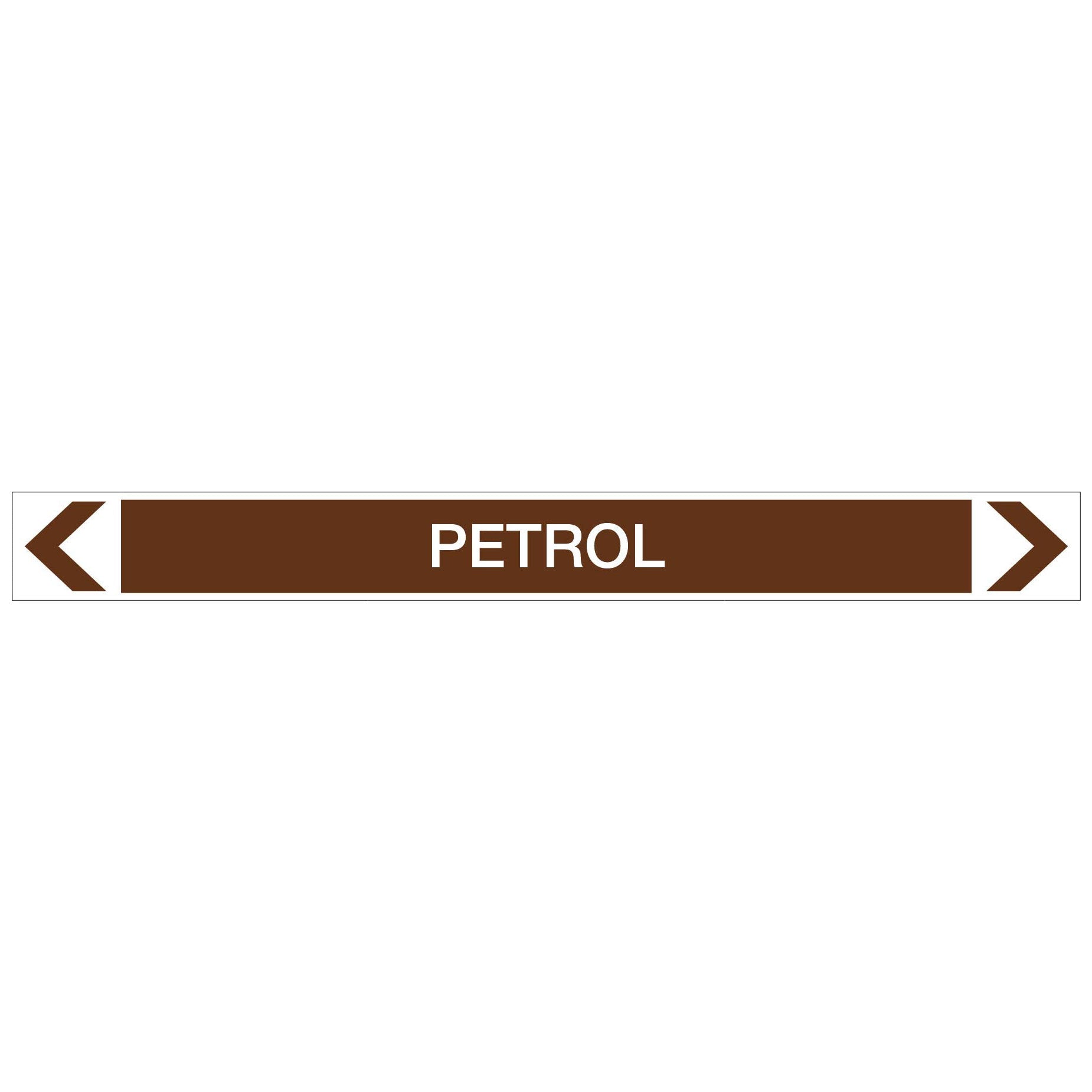 Oils - Petrol - Pipe Marker Sticker - New Signs