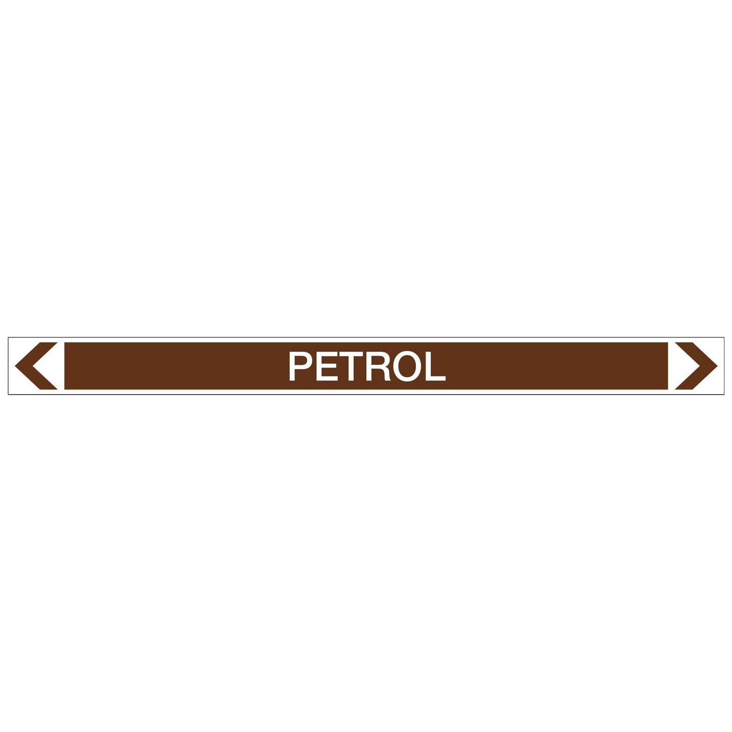 Oils - Petrol - Pipe Marker Sticker - New Signs