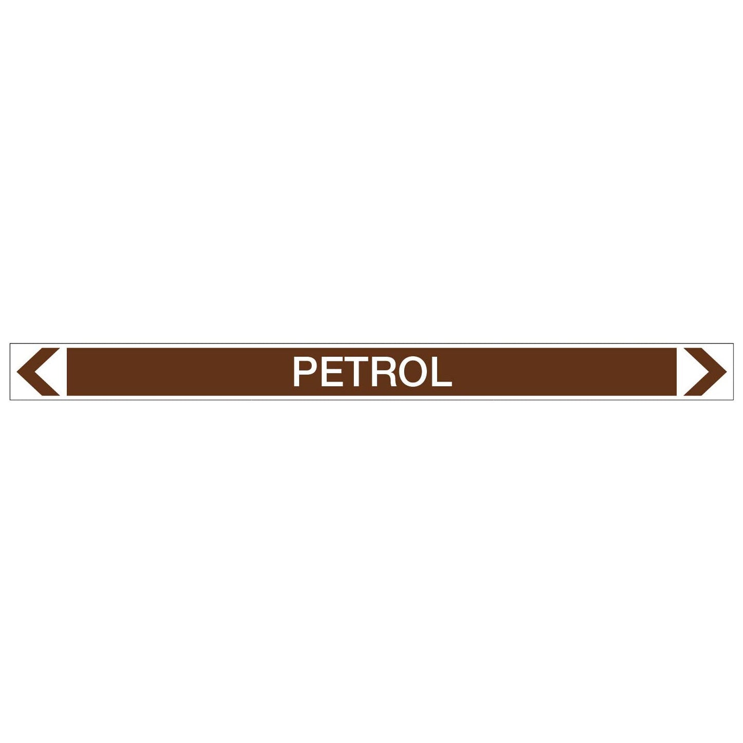 Oils - Petrol - Pipe Marker Sticker - New Signs