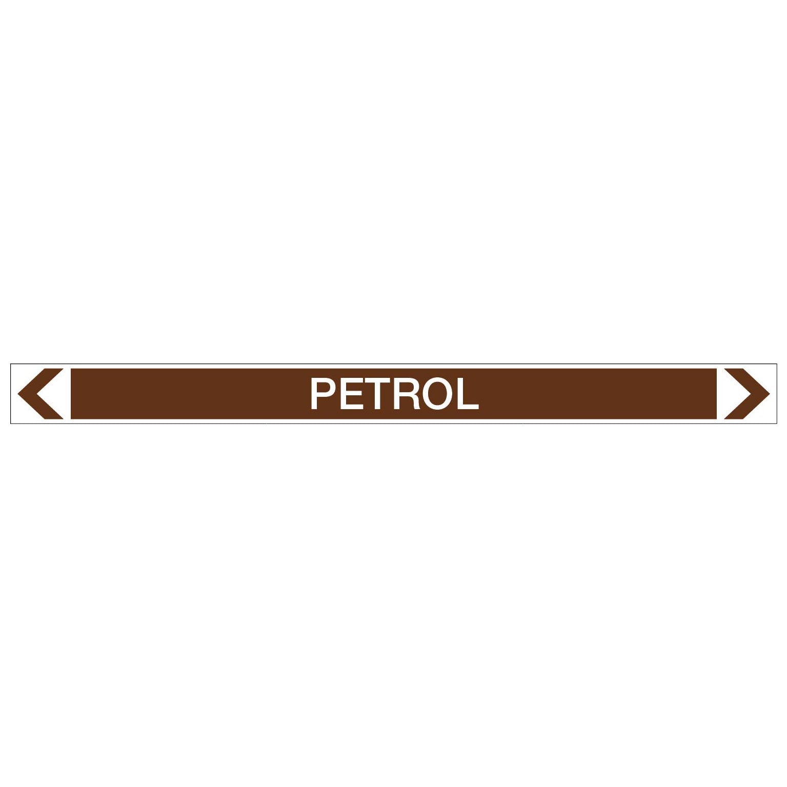Oils - Petrol - Pipe Marker Sticker - New Signs