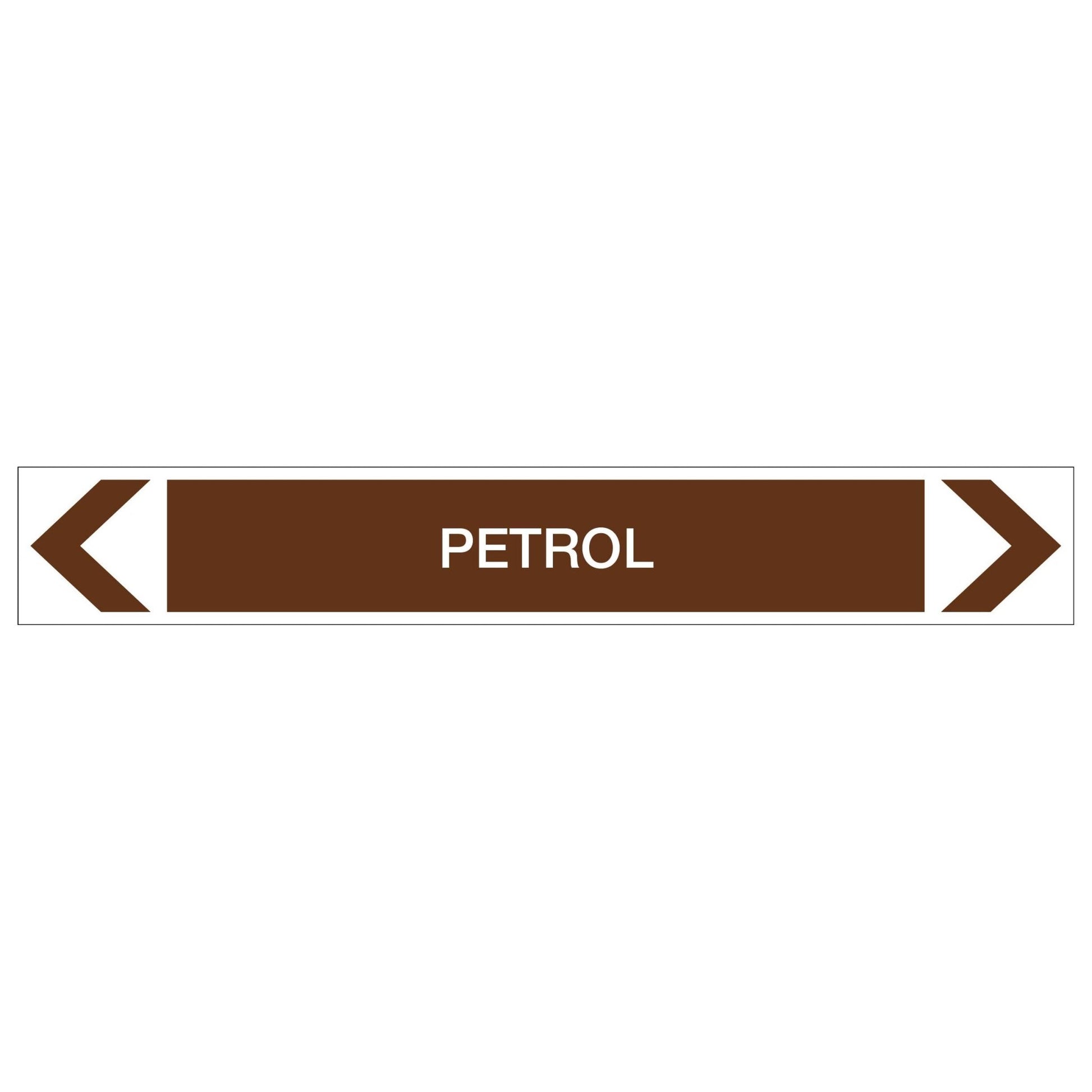 Oils - Petrol - Pipe Marker Sticker - New Signs