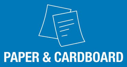 Paper & Cardboard Bin Sticker - New Signs