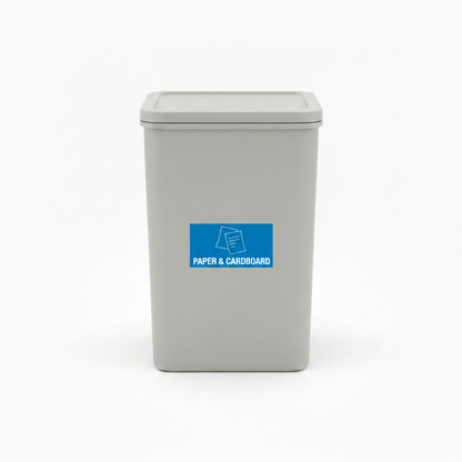Paper & Cardboard Bin Sticker