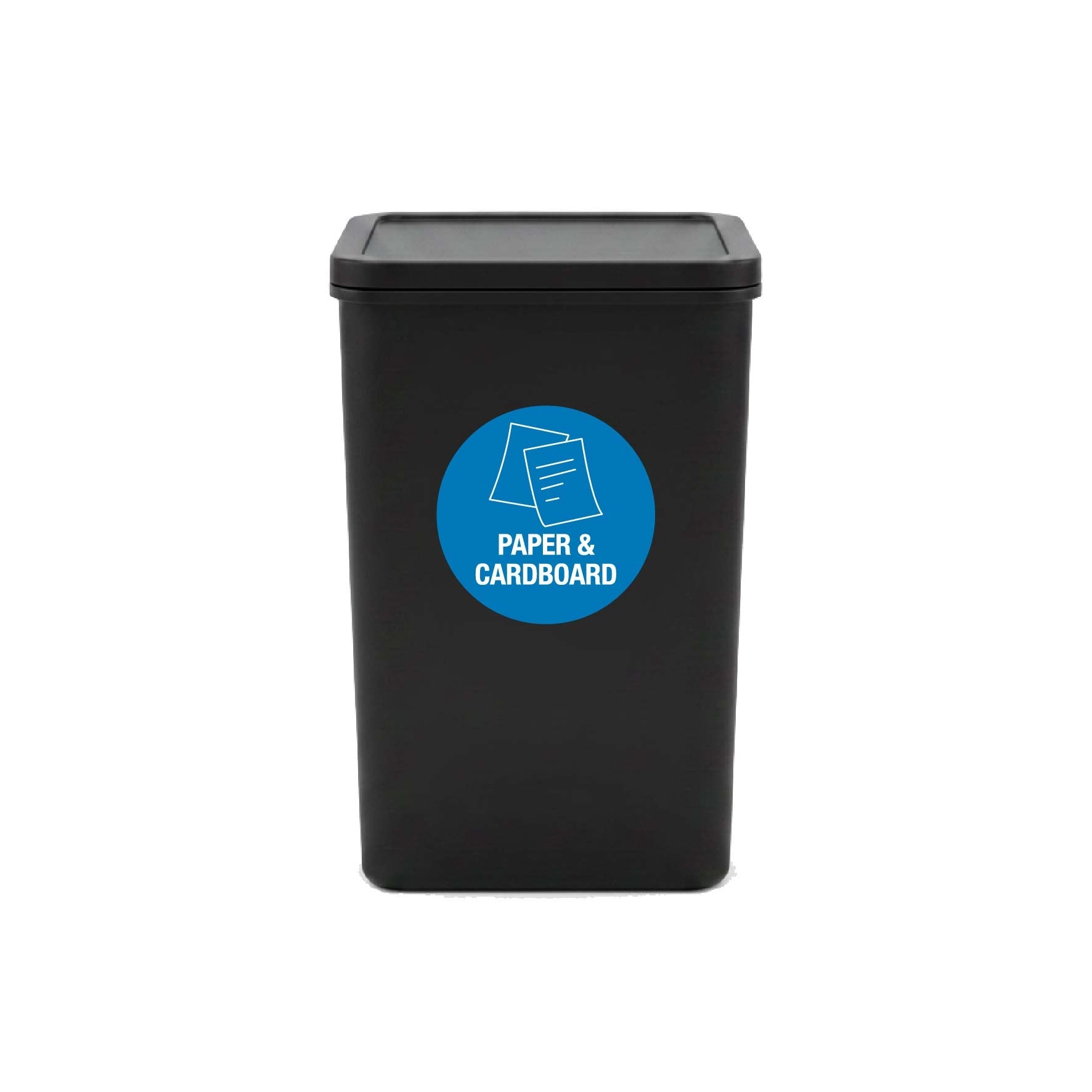 Paper & Cardboard Circle Bin Sticker - New Signs