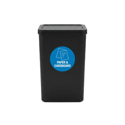 Paper & Cardboard Circle Bin Sticker - New Signs