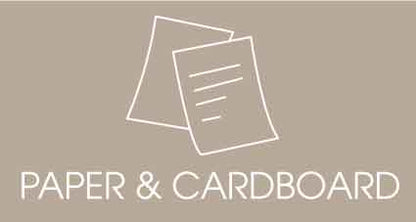 Paper & Cardboard Fawn Background Bin Sticker - New Signs