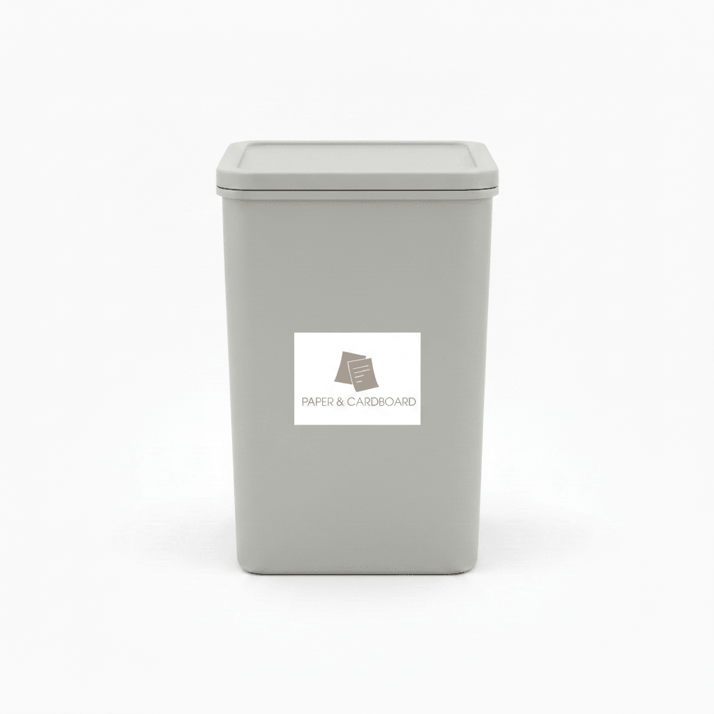 Paper & Cardboard Fawn Bin Sticker - New Signs