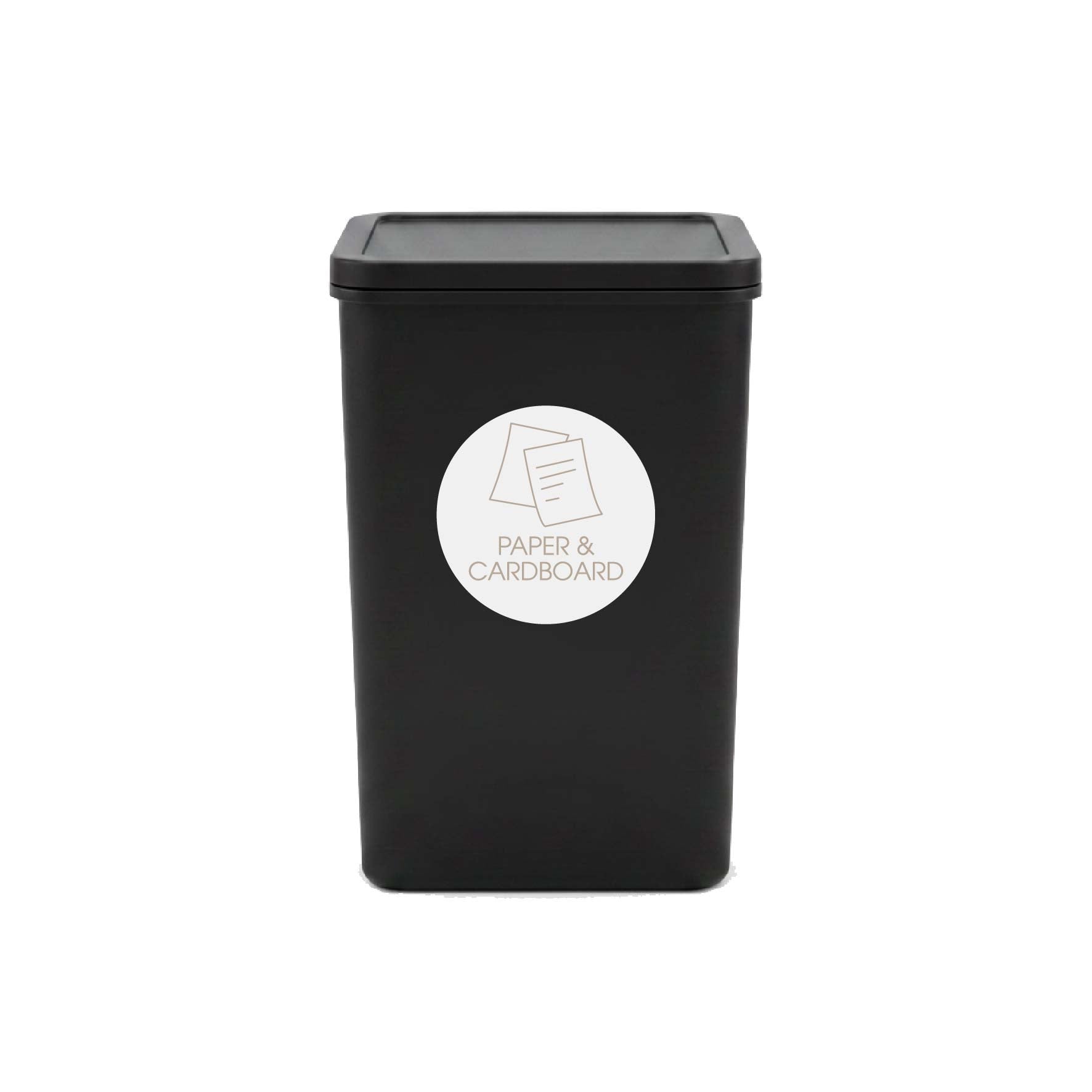 Paper & Cardboard Fawn Circle Bin Sticker - New Signs
